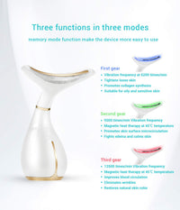 Ms.W Face Massager, Anti-Wrinkle Face Lift Device with 3 Modes & 45℃±5℃ Heat, Face Sculptor Skin Tightening Machine, Lifting Device Anti Aging Wrinkle Facial Machine