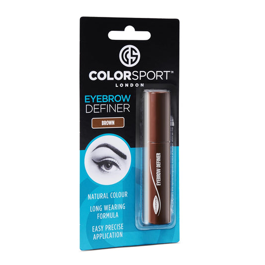 COLORSPORT Colorsport Eyebrow Definer in Brown - Natural Colour, Long-Wearing Formula, Easy Precise Application