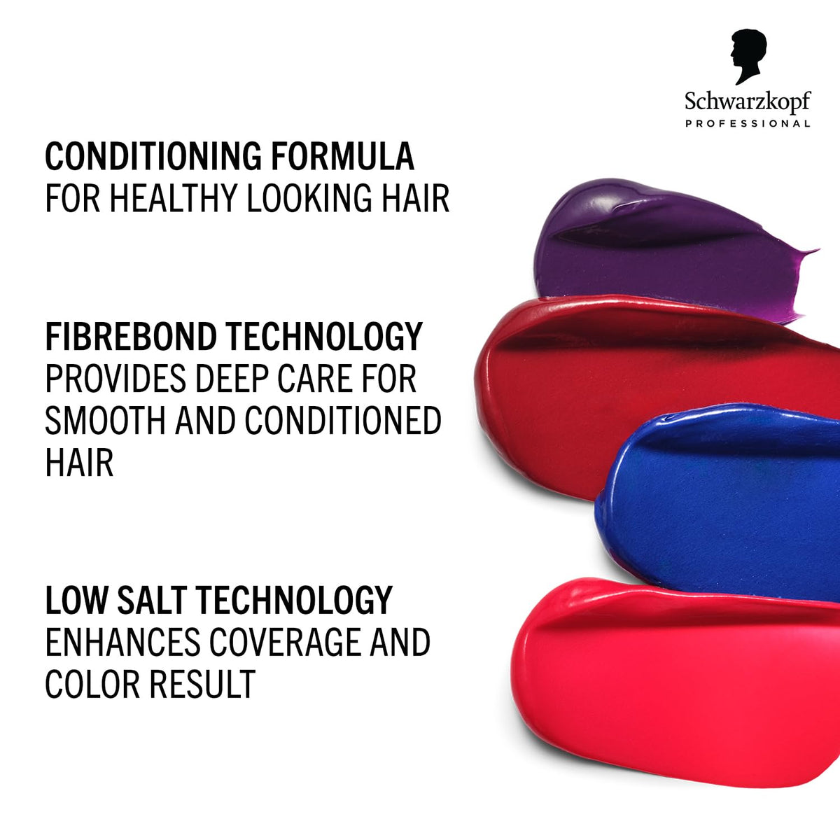Schwarzkopf Professional CHROMA ID Bonding Color Mask Semi Permanent Mix And Tone Color System Toning Enhancing Refreshing Intense Care Deep Conditioning Shine Vegan Formula Red 300 ml