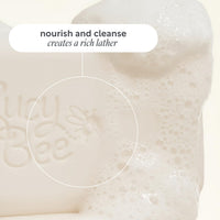 Lucy Bee Certified Organic & All Natural Soap Bar 4 Pack | Moisturising & Rejuvinating | Dermatologist Approved for Sensitive Skin | Unscented & 100% Palm Oil Free, 150g x 4