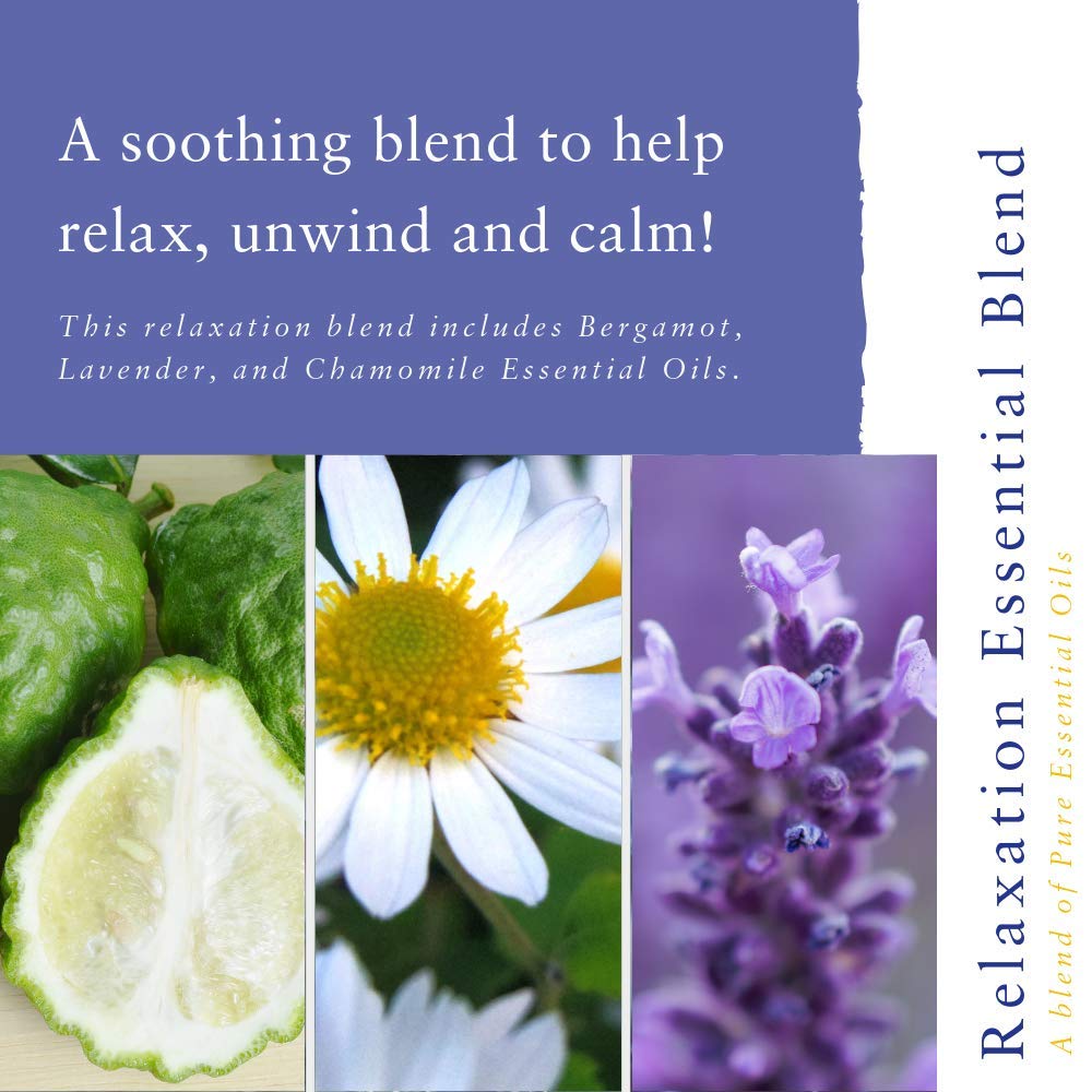 Absolute Aromas Relaxation Bath & Massage Oil 100ml - Lavender, Chamomile and Bergamot Pure Essential Oils in a Jojoba, Sweet Almond & Evening Primrose Base - Relaxing Massage Oil…
