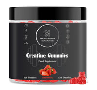 Generic Amplified Strength - Creatine Gummies - 120 Gummies - Strawberry Flavour - Fitness - Workout - Gym