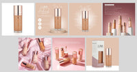LUNA BY LISA JORDAN LUNA 3 in 1 Airbrush Primer Makeup, Highlighter and Skin Tint - Weightless and Breathable Illuminating Primer - Fine Line & Pore Minimizer - Deep tan Shade