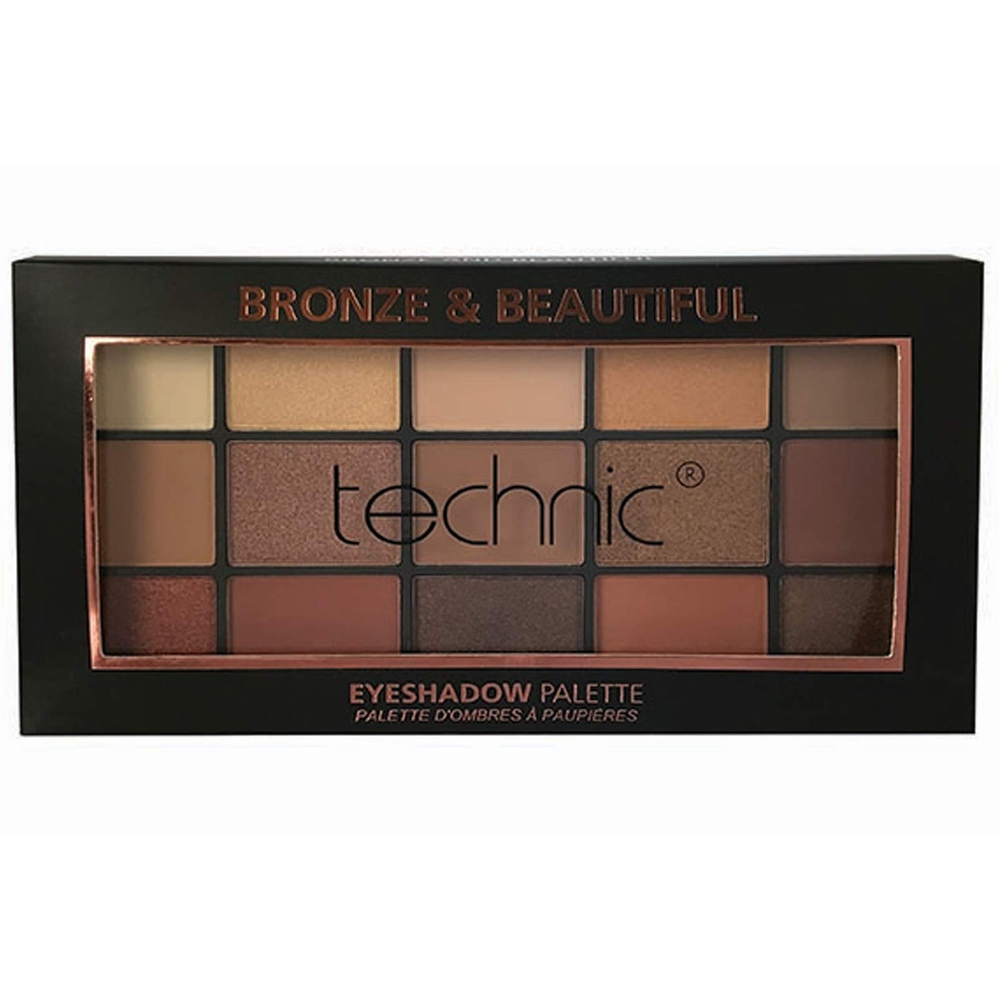 Technic Eye Shadow Palette Bronze & Beautiful