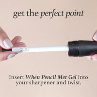 Julep When Pencil Met Gel Sharpenable Longwear Gel Eyeliner Pencil (Soft Black) High-Performance, Waterproof, Transfer & Smudge Proof Eyeliner