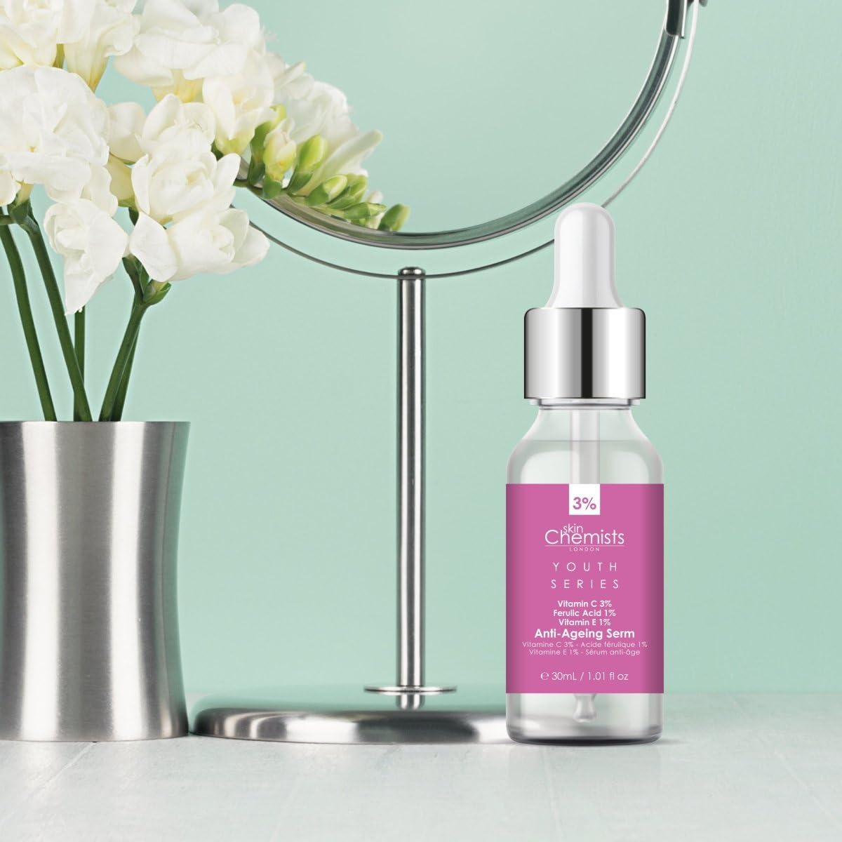 skinChemists Skin Chemists Anti-Ageing - Vitamin C 3%, Ferulic Acid 1%, Vitamin E 1%