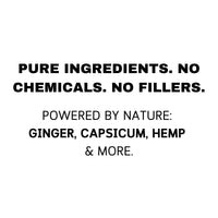 Capsicum & Ginger Warming Cream – Hemp, Arnica & Black Pepper | Muscle & Joint Soother | Natural Heat Rub for Stiffness & Recovery | Handcrafted in The UK by Sera Organics (30g)