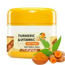 IZBEAUVO Turmeric & Victamin C Cream for Face & Body - Natural Turmeric Skin Brightening Lotion - Cleanses Skin, Evens Tone, Fades Scars, Sun Damage, & Age Spots - Pure Turmeric Cream with Vitamin C