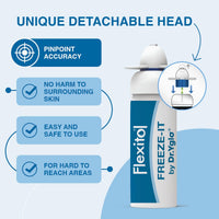 Flexitol Freeze-It Verruca and Wart Treatment, 50ml - Treats Verrucas and Warts with Deep Freeze Technology, Contains 15 Applications per Pack, Fast-Acting Solution for Quick and Effective Relief
