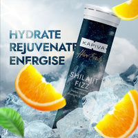 Kapiva Himfoods Shilajit Plus Fizz - Ayurvedic Energy & Stamina Boosting Effervescent 20 Tablets