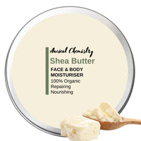 Ancient Chemistry 200ML Organic Shea Butter Moisturizer – 100% Pure and natural – Deep Moisturizing Body Butter for Dry Skin, Stretch Marks, Hair Care, and Anti-Aging