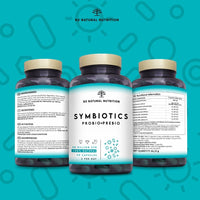 Pre and Probiotics for Gut Health. Probiotic Complex with 40 Billion Probiotic Bacteria. Probiotics for Intestinal Flora and Relief of Digestive Discomfort. 30 Capsules. N2 Natural Nutrition.