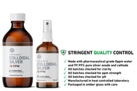 Nature's Greatest Secret Premium Quality 10ppm Colloidal Silver Bottle 300ml