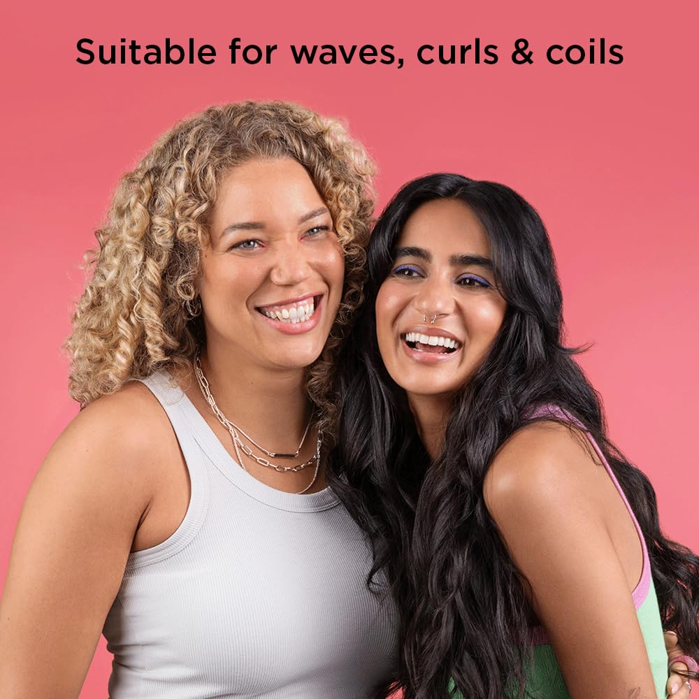 Noughty 97% Natural Hey Curl Scrunching Jelly and Wave Hello Curl Taming Cream Duo, Curl Defining Sulphate Free Vegan Hair Care Set Vitamin Rich Formula for Curly & Wavy Hair, 250ml and 150 ml