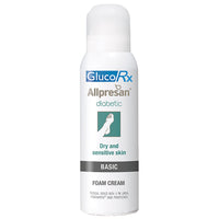 GlucoRx Allpresan Diabetic Foot Foam Cream Basic 125ml