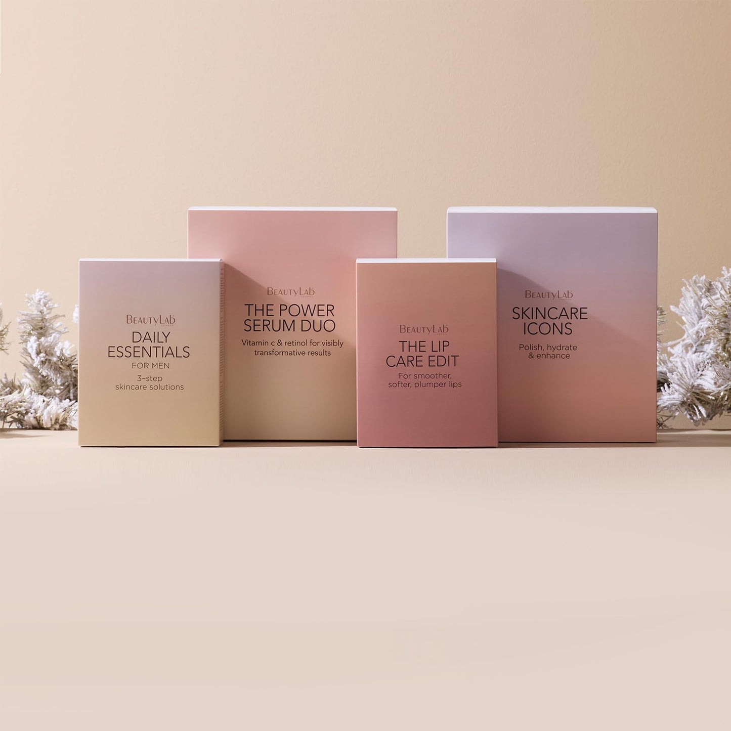 BEAUTYLAB Power Serum Duo Gift Set, Vitamin C Intense & Super Retinol Bakuchiol Serum, Luxurious Skincare Set for Women, Minimises Wrinkles & Enhances Radiance, Gifts for Women