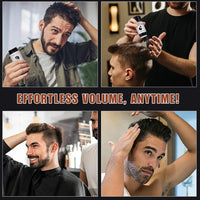 OVALA Hair Styling Powder for Men, Natural Look Mens Styling Powder Hair Texture Powder for Men Easy to Apply with No Oil or Greasy Residue Matte Texture Long-lasting Hold 10g (10g)