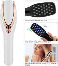 MO-UK Thanksgiving Gifts Phototherapy Scalp Massager Comb for Hair Growth,Hair Regrowth Brush for Him Gifts,Anti Hair Loss Head Care Electric Massage Comb Brush with USB Rechargeable