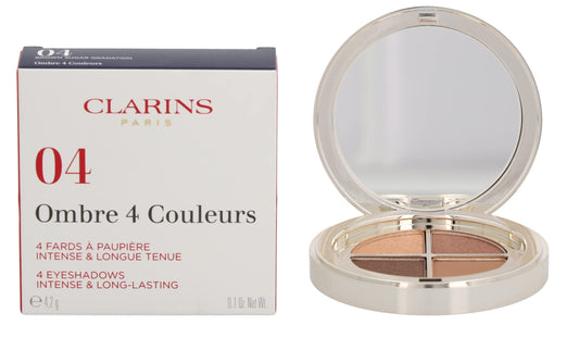 Clarins Ombre 4 Colour Eyeshadow Palette 04 Brown Sugar Gradation 4.2g