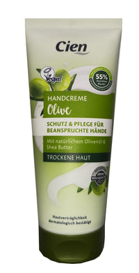 CIEN Olive Hand Cream Protection and Care for Stressed Hands (1 x 100 ml)