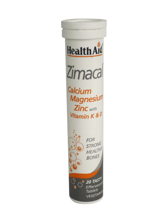 HealthAid Zimacal - Effervescent - 20 Tablets