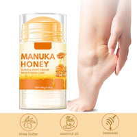 Honey Foot Cream - 2pcs Foot Cream For Very Dry Feet - Heel Cream For Deep Cracked Skin - Deep Hydration Foot Moisturiser - Intensive Moisturizing Daily Hands & Feet Skin Care Stick