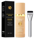 HERBENJOY 4-in-1 Foundation Colour Changing Liquid Foundation with Brush,SPF50 Sunscreen Serum Concealer Cover Moisturizing all Skin Tone Color Matching Foundation