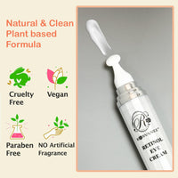 ROSVANEE Retinol Eye Cream, Daily Anti-Aging Under Eye Cream with Hyaluronic Acid, Vitamin E, Niacinamide to Fight Eye Puffiness, Fine Lines, Wrinkles, & Dark Circles, 20ml