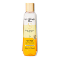 SANCTUARY Sanctuary Spa Golden Sandalwood Three-Phase Shower Oil, 3 Day Moisture, Mineral Oil Free, Cruelty Free & Vegan, 250ml