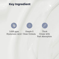 GNAUMORE Hyaluronic Acid Intensive Cream,Anti Aging Face Cream with Hyaluronic Acid and Snail Extract,Skincare Moisturiser Long-lasting Hydration,Anti Aging Face Cream Hyaluronic Acid Moisturiser 100g