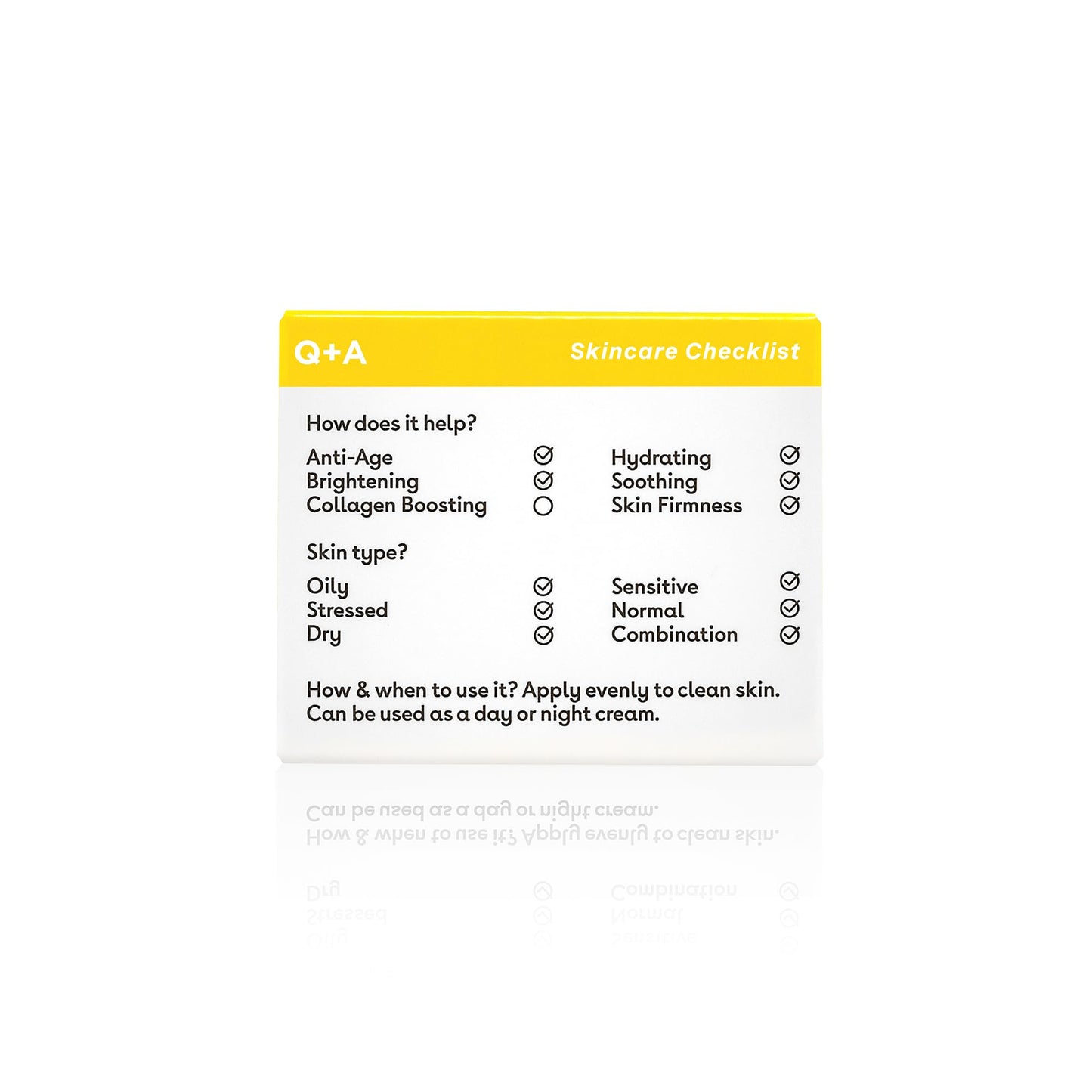 Q+A Ceramide Barrier Defence Face Cream (50g), Hydrating Moisturiser with Pineapple Ceramides, Pro Vitamin E and Squalane, Natural Face Care, Fragrance Free Skincare, Brightening Face Cream