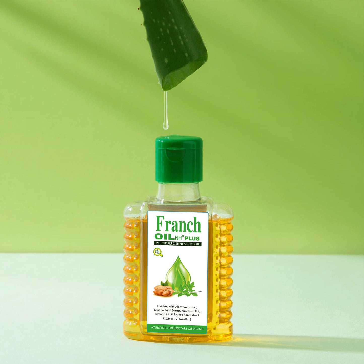 Franch Oil NH* Plus | Multipurpose Healing Oil - Stretch Marks, Small Burns, Scars, Aches & Pains - 100 ML