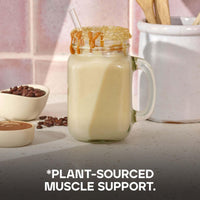 Bulk Vegan Protein Powder, Caramel Latte Flavour, 500 g, New & Improved Formula, 14 Servings