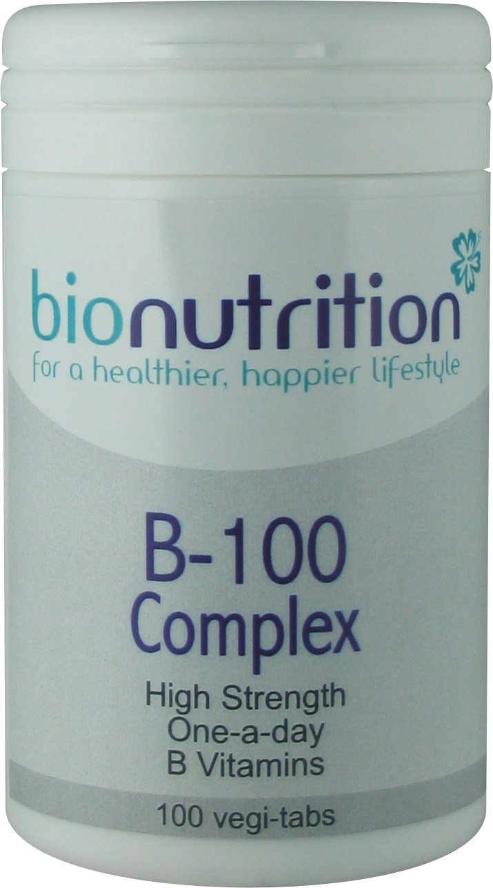 Bio Nutrition B-100 Complex : One-A-Day : Men's Health Vitamins : 100 vegi-tabs