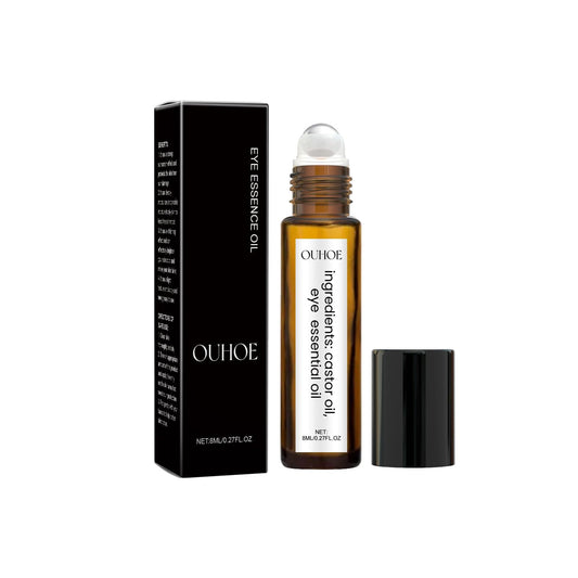 Rollerball Castor Oil,Castor Oil and Frankin-cense Eye Roller,Eye Cream for Dark Circles and Puffy Eyes,Eye Rollerball for Eyes,Eye Cream Anti Aging,Anti Wrinkle Eye Care Products,Eyebag Remover