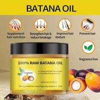 Lustrabelle Batana Oil for Hair Growth - For Scalp And Hair Care, Palm Oil Enriched, Plant Extracts, Scalp And Hair Care Product, Repairs Damaged Hair, Prevents Loss & Enhances Thickness - 156.6ml/5.3 fl oz