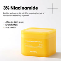 Mediheal Vitamide Brightening Pads (Pack of 100)