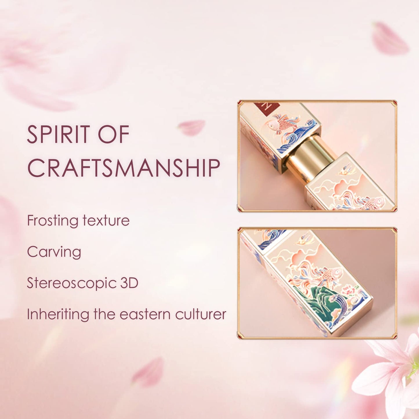 CATKIN Moonlight Lip Balms for Lip Skin Care and Lip Treatment, Natural with Vitamin E for 6h Moisture Care Color Change Lip Balm, 3.3g (C06 Camellia)