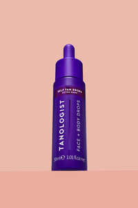 Tanologist Drops, Extra Dark (30ml) Hydrating Self Tanning Drops, Natural Ingredients & Vegan, Dermatologist Approved, Clean Ingredients & Vegan
