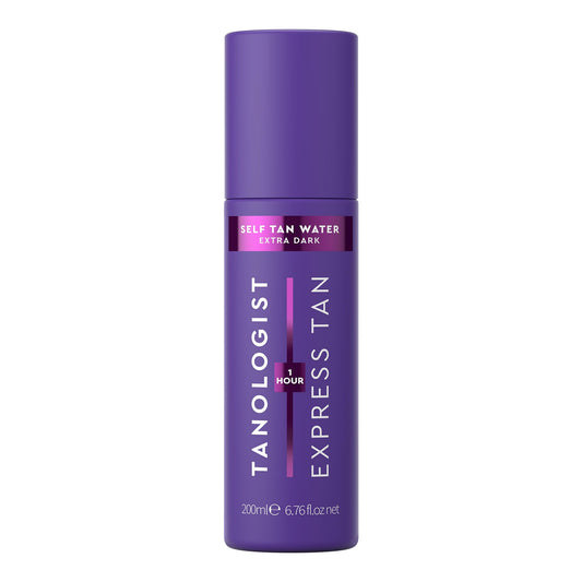 Tanologist Water, Extra Dark (200ml) Hydrating Self Tanning Water, Natural Ingredients & Vegan, Dermatologist Approved, Clean Ingredients & Vegan