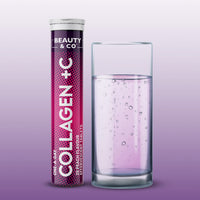 Beauty & Co Collagen Effervescent - Marine Collagen & Vitamin C (2 Tubes)