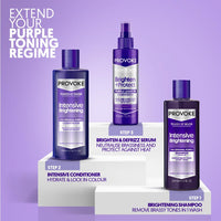 PROVOKE Touch of Silver Leave-in Conditioner, Protects against Heat Damage and Split Ends, 150 ml