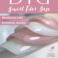 DIDIER LAB Didier Lab- Premium Milky Pink Gel Nail Polish Base Coat 10ml -Extra Strong Nail Strengthener For Damaged Nails - Gel Base Coat - Nail Varnish - Gel Polish - Clear Nail Polish - LED UV Gel Nail Polish