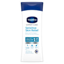 Vaseline Expert Care Sensitive Skin Relief Dermatologically Tested Moisturiser Body Lotion For Irritated and Itchy Skin Due to Dryness 400 ml
