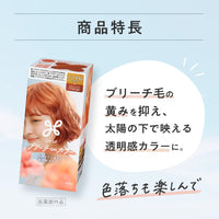 Liese Kao Bubble Bleach On Hair Color Ranunculus Orange
