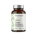 Marine Organics MarineOrganics Organic Sea Moss Capsules - 90 Irish Sea Moss and Bladderwrack Capsules - Iodine Tablets - UK Wild Harvested Seamoss - High Potency