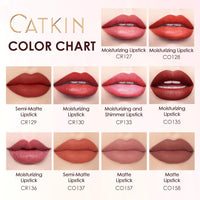 CATKIN Long Lasting Matte Lipstick, High Impact Red Lipstick with Moisturizing Formula, enriched with Avocado Oil and Vitamin E, 3.2g