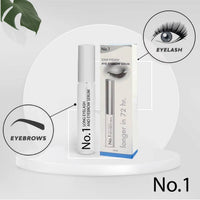 The Body And Skin Clinic The Body & Skin Clinic No.1 Lash Growth Serum Eyelash Growth Serum. Fuller, Longer, Luscious Eyelashes without Eyelash Glue & Mess, Natural Grow