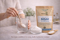 Natures Root Nature’s Root MSM Powder 500g – Premium Plant-Based Sulphur – Pure Methylsulfonylmethane – No Additives – for Hair Skin Nails & Joints