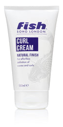 fish Fish Curl Cream 150ml – Define & Hydrate Curls with Lightweight Hold & Frizz Control – Moisturising Formula for Soft, Natural-Looking Waves